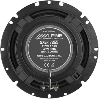 alpine-ute-73bt-digital-media-receiver-and-speakers
