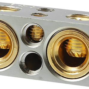 Absolute BTC300P 0/2/4/6/8 AWG Single Positive Power Battery Terminal Connectors Chrome