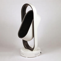 Thumbnail for 2-in-1 PTC Ceramic Heater & Fan Remote 3 Modes Safety Grid White