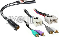 Thumbnail for Absolute USA ABS99-7604B Fits Infiniti G35 Sedan 03-04 Aftermarket Stereo Harness Radio Install Dash Kit