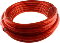 Thumbnail for Absolute P025RD 0 Gauge 25 Feet Red Power Ground Wire Cable