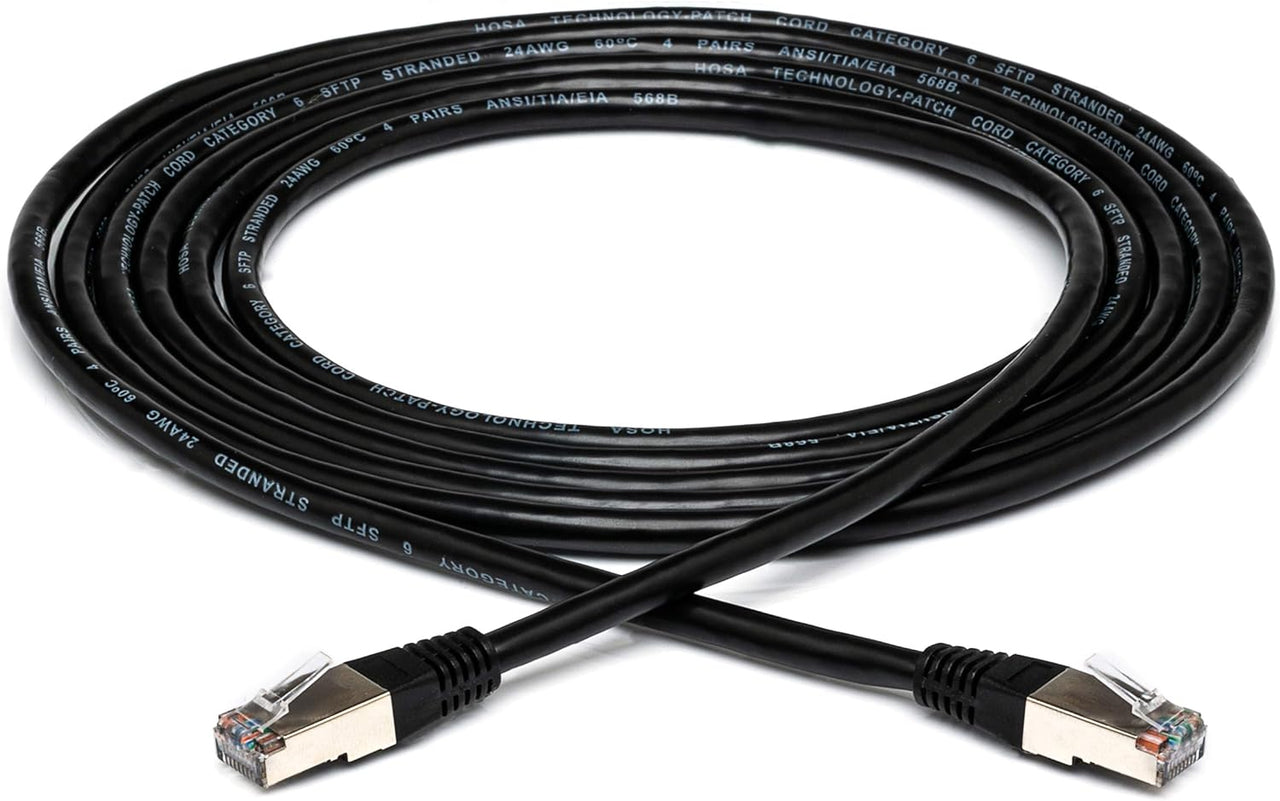 Hosa CAT-650BK Cat 6 Ethernet Cable - 50 Foot