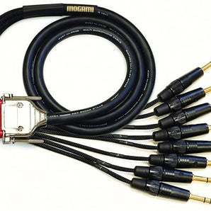 Mogami GOLD-DB25-TRS-50 8-channel Analog Interface Cable - 50 foot