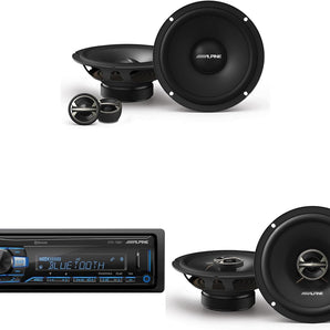 alpine-ute-73bt-media-receiver-and-el-e65-g-speakers
