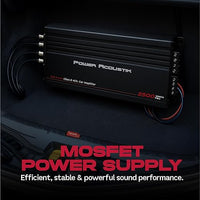 Thumbnail for Power Acoustik MICRO4-2500D 2,500W Class D Compact 4-Channel Car Amplifier