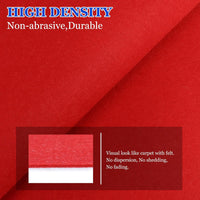 Thumbnail for MR DJ DC20LRD 20' L X 4' W Light Red Carpet for Speaker Subwoofer Enclosure Boxes