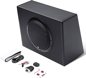 2 Rockford Fosgate P300-10 300 10" Powered Amplified Subwoofer Enclosure Amp Kit