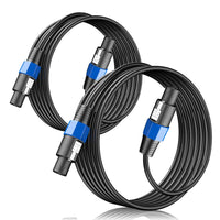 Thumbnail for 2 MR DJ CSMSM25 25 Feet Speakon Male to Speakon Male Speaker Cable