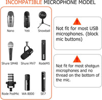 Thumbnail for MR DJ SP01S Spider Microphone Shockmount Selected Studio Condenser Microphones