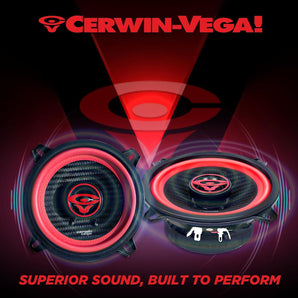Cerwin Vega V525 2025 Edition 5.25" 2-WAY COAXIAL FULL RANGE SPEAKERS