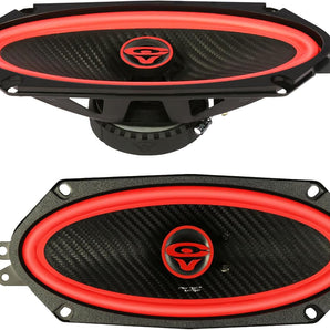 Cerwin Vega V410 2025 Edition - 4"x10" 2-Way Coaxial Full Range Speakers (4Ω) - V410