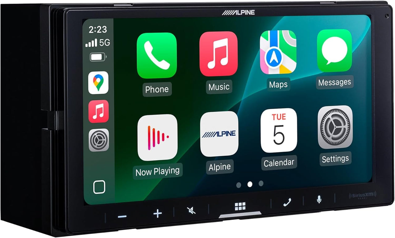 Alpine iLX-W770 Multimedia Receiver Wireless CarPlay & Android + DM-65C-G 6.5" Component & DM-65-G 6.5" Coaxial Bundle