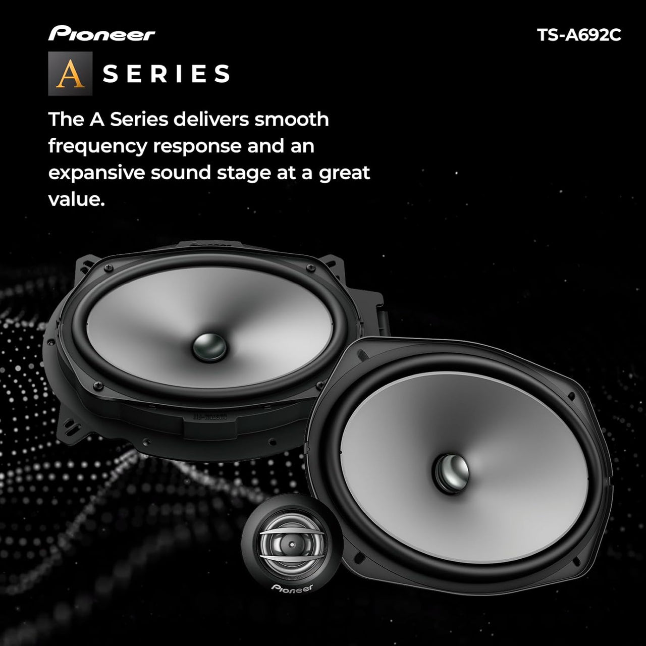 Pioneer TS-A692C A-Series 6"x9" Component Speaker System