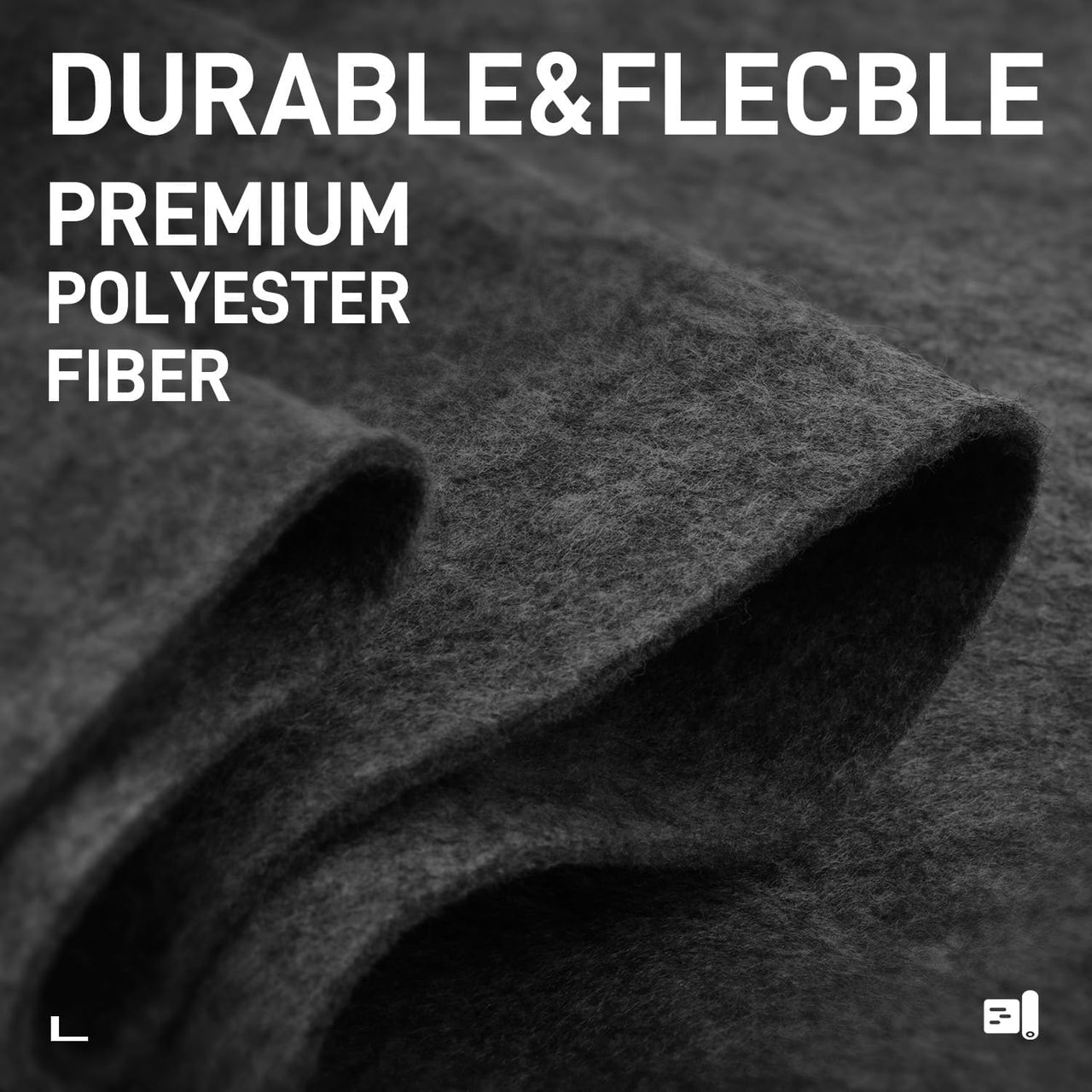 MR DJ DC10DGR 10' L X 4' W Dark Gray Carpet for Speaker Subwoofer Enclosure Boxes