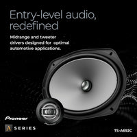 Thumbnail for Pioneer TA-A692C  component speaker system