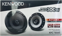 Thumbnail for 2 Pairs Kenwood KFC-1666S 600W 6.5