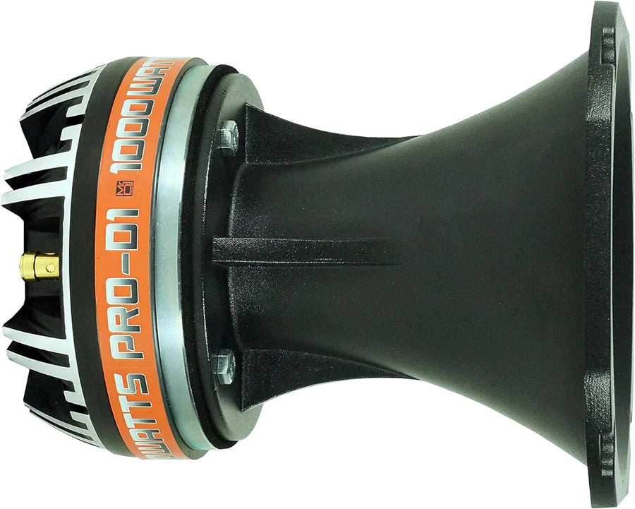 MR DJ PROD1 High Compression Titanium Driver Bullet Super Tweeter with Aluminum Horn