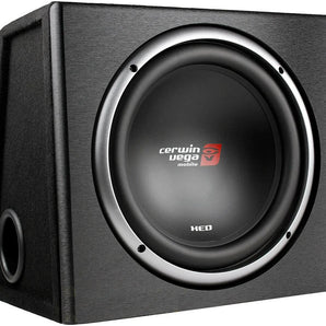 Cerwin Vega XE10SV XED Series 10" Subwoofer Vented Enclosure