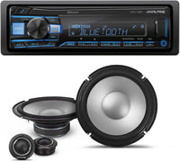 Thumbnail for Alpine UTE-73BT Mech-Less Media Receiver & S2-S80C Type S 8