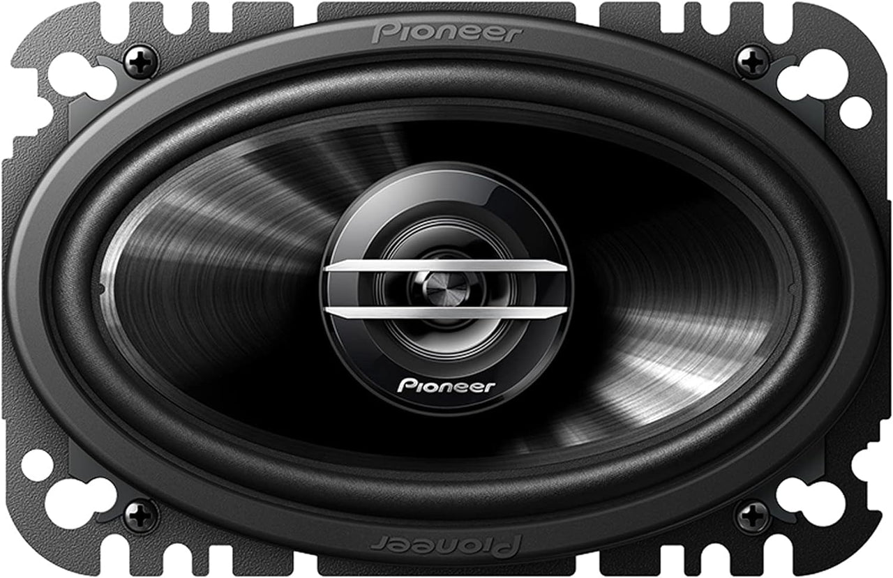 Pioneer Ts-G4620s 4" X 6" 200-Watt 2-Way Coaxial Speakers 8.3" x 6.9" x 2.6"