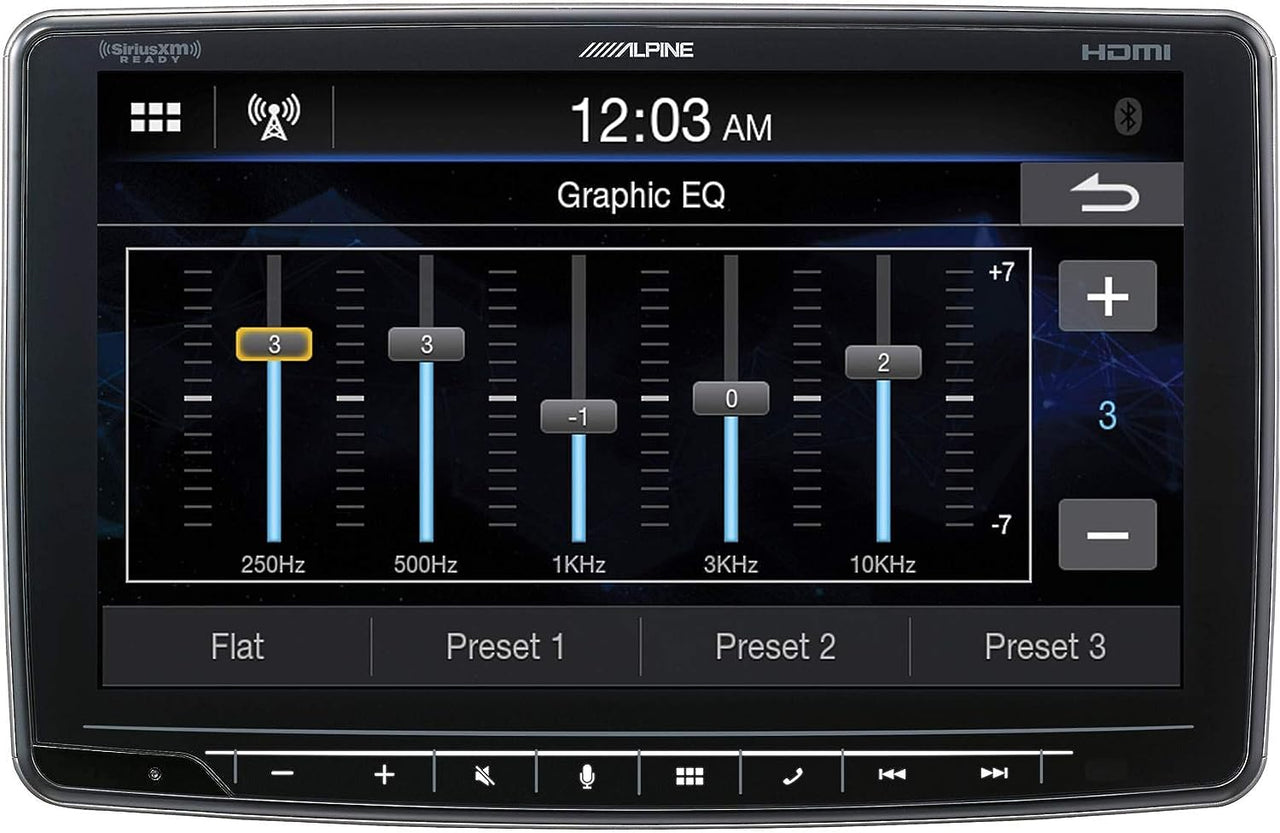 Alpine iLX-F409 Halo Audio/Video Receiver Mechless Receiver with 9" Touchscreen Display