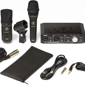 Mackie Performer Bundle With ProFX6V3 Mixer EM-89D Mics and Headphones