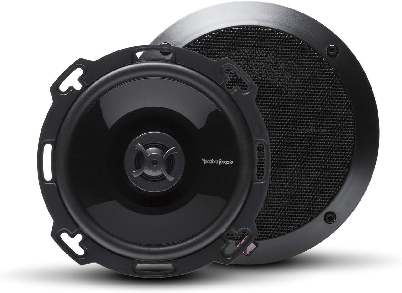 2 Rockford Fosgate P16 Punch 6.0" 2-Way Full-Range Speaker Pair