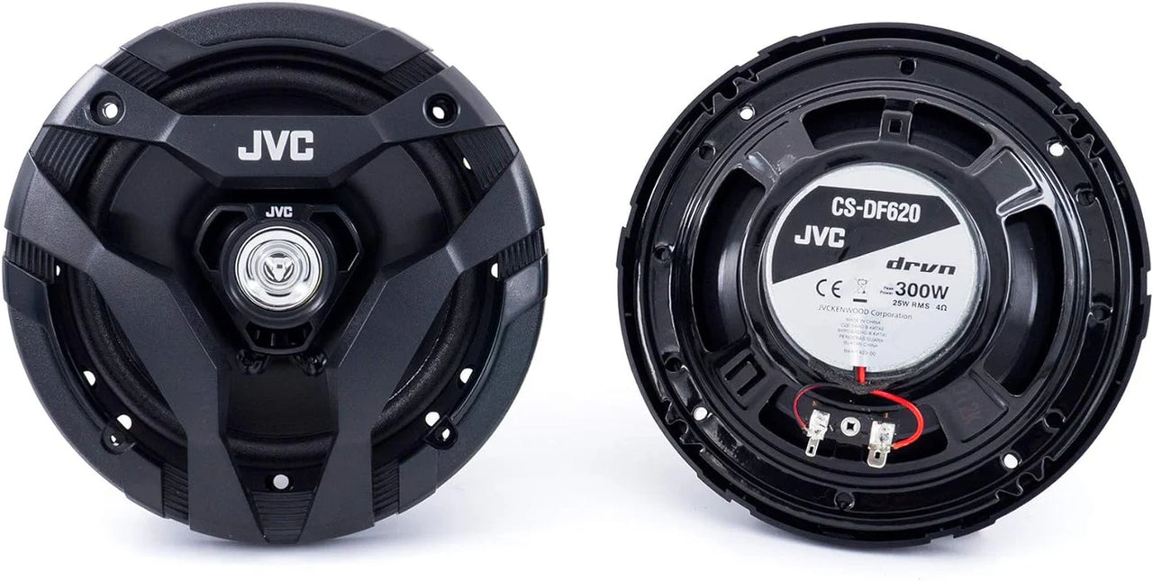 Jvc CS-DF620 600W Peak (50W RMS) 6.5" DF Series 2-Way Coaxial Car Speakers