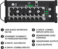 Thumbnail for Mackie DL16SE 16-Channel Digital Rack Mixer
