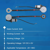  Electric power window conversion kit parts including electric window regulators, switches, and wiring for 4-door vehicles.