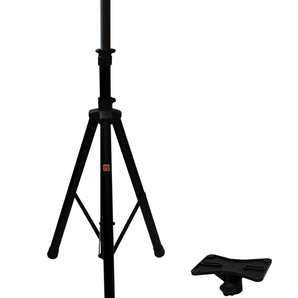 MR DJ SS450 Universal Folding Tripod PRO PA DJ On Stage Speaker Stand with Mounting Plate