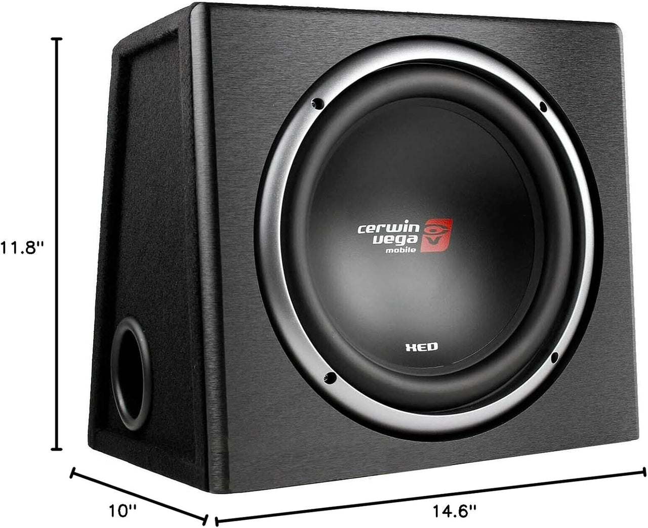 Cerwin Vega XE10SV XED Series 10" Subwoofer Vented Enclosure