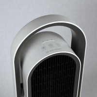 Thumbnail for 2-in-1 PTC Ceramic Heater & Fan Remote 3 Modes Safety Grid White