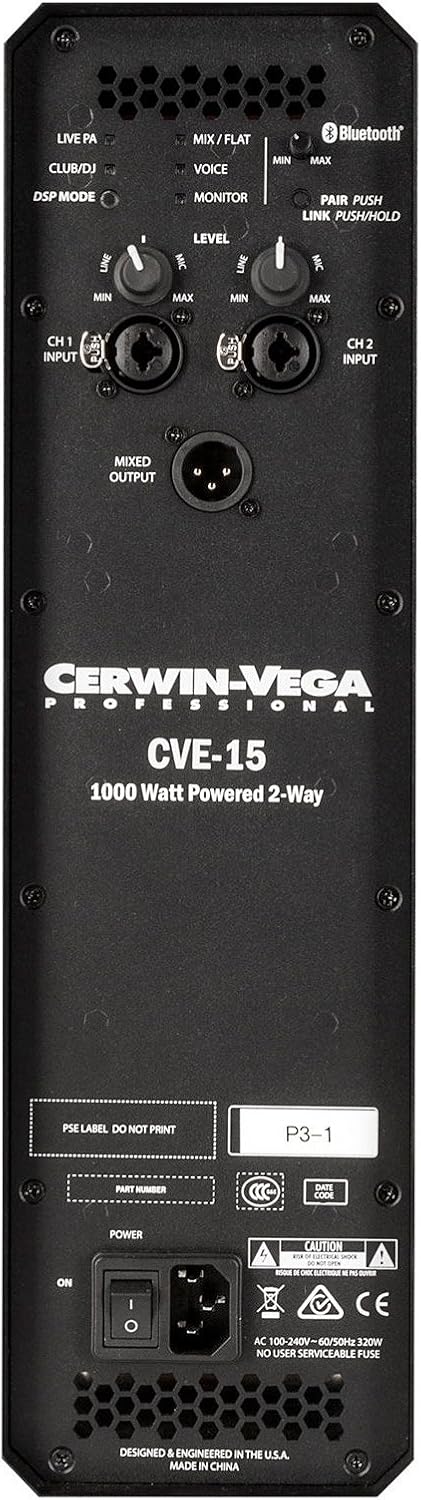 Cerwin Vega CVE-15 Pair & CVX-18S Package