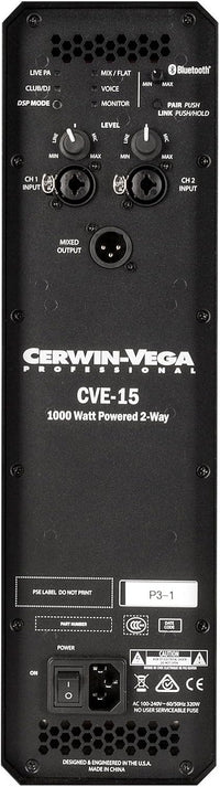 Thumbnail for Cerwin Vega CVE-15 Pair & CVX-18S Package