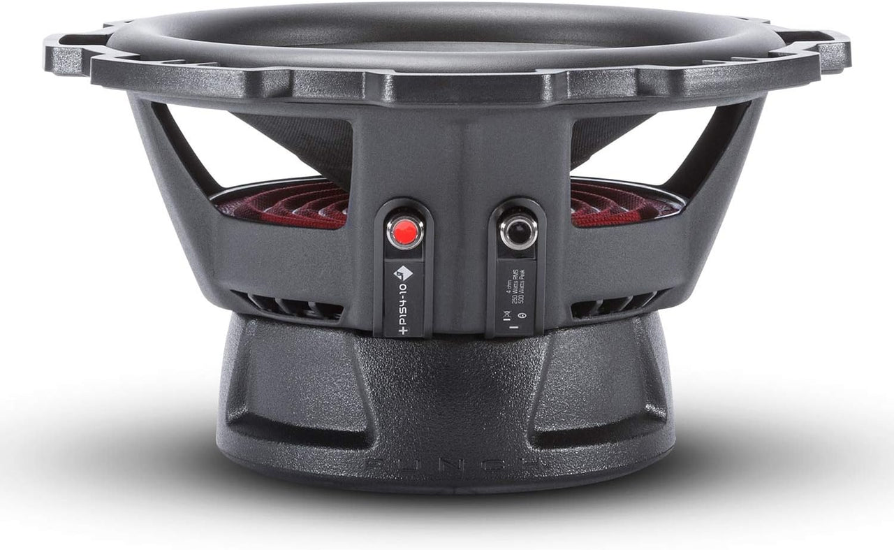 Rockford Fosgate Punch P1S4-10 500W 10" Punch Series Single 4-ohm Car Subwoofer