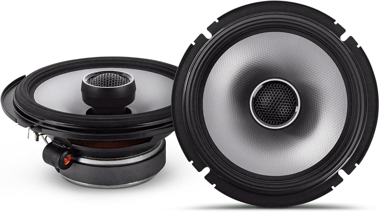 2 Pair Alpine S2-S65 Car Audio 6 1/2" 320W Speakers + 20' Speaker Wire Package