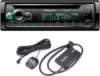 Thumbnail for Pioneer DEH-S6220BS 1-DIN In-Dash CD/DM and Bluetooth SXV-300v1 Sirius/XM Tuner