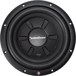 2 Rockford Fosgate R2SD2-12 500W 12" shallow mount dual 2-ohm voice coils subwoofer