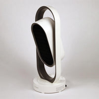 Thumbnail for 2-in-1 PTC Ceramic Heater & Fan Remote 3 Modes Safety Grid White