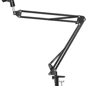 MR DJ ARM43 17" Universal Desk-mounted Broadcast Microphone Boom Arm