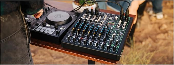Mackie ProFX10GO Battery-powered 10-channel Mixer with USB and Enhanced Effects