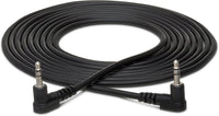 Thumbnail for Hosa CMM-105RR Stereo Interconnect Cable Right angle 3.5mm TRS Male to Right angle 3.5mm TRS Male - 5 foot