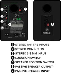 Thumbnail for Mackie CR4.5BT 4.5-inch Powered Bluetooth Studio Monitors