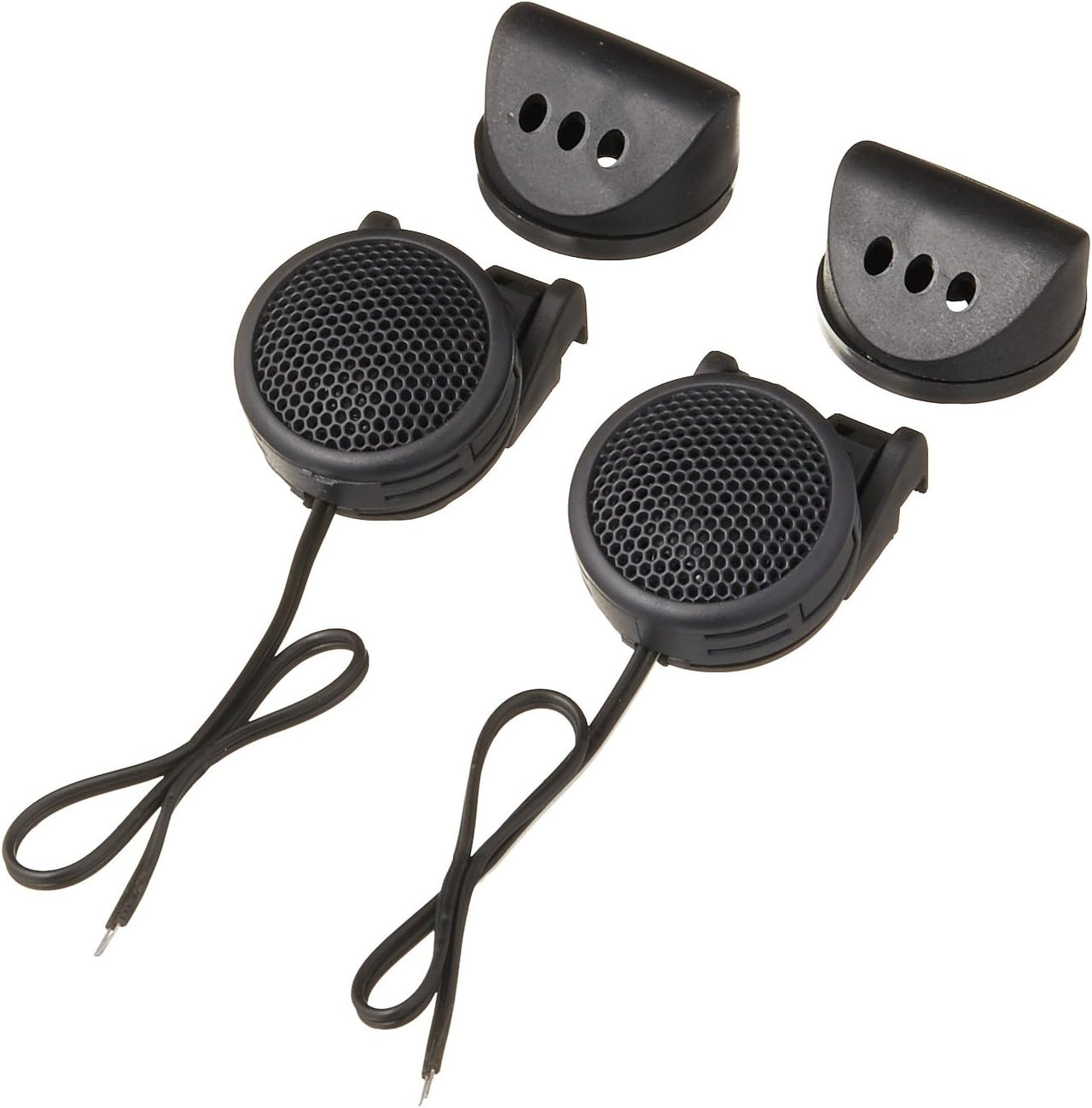 2 Pairs 800 Watt Super Car Stereo Component Dome Tweeters Audio Speakers