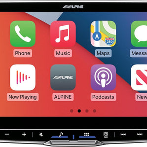 ILX-F509 Halo9 9" Multimedia Receiver & A Pair Alpine SXE-1726S 6.5" Coax & Pair SXE-6926S 6x9 Coax Speakers