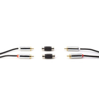 Thumbnail for 10 Pack Female to Female Gold RCA cable cord Coupler Joiner barrel Connectors