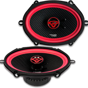 2 Cerwin Vega V68 6"x8" 300W Front/Rear Speakers Fit 1997-2014 Ford F-150