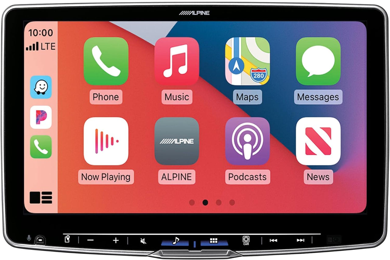 Alpine ILX-F511 Halo11 11" Multimedia Touchscreen Receiver & 2 Pairs Alpine SXE-6926S 6x9 Coax Speakers