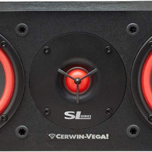 Cerwin Vega SL-25C Dual 5 1/4" 150 Watt Center Channel Speaker Home Theater